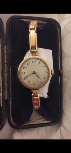 Rare antique rolex watch 9ct - rolex,