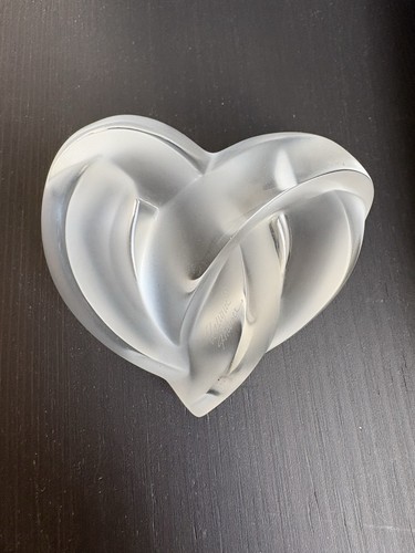 Lalique crystal coeurs - lalique,