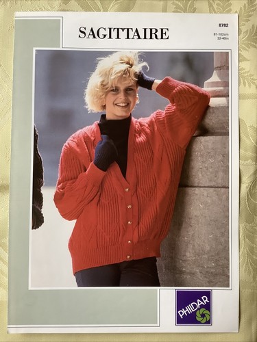 Phildar knitting pattern - , 8782