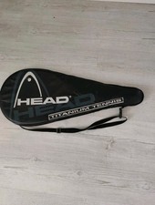 HEAD Ti.S2 XtraLong Titanium Graphite Black Red Tennis Racquet 4 1/4 Grip W/Bag