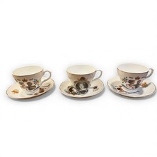 Vintage Royal Commemorative Cups & Saucers  – Queen Elizabeth II Silver Jubilee