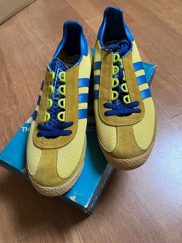 Adidas runner blue yellow - blue, x