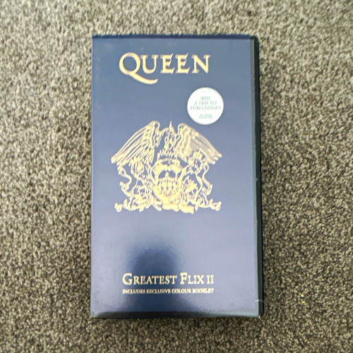 Queen greatest flix vhs - queen, ii