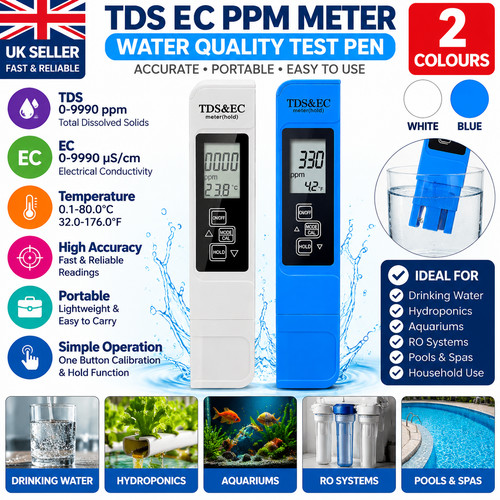 Digital tester tds - ec, ppm