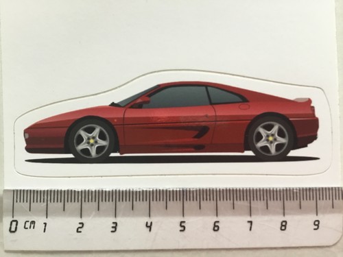 Sticker decal ferrari - sticker/decal,, 355