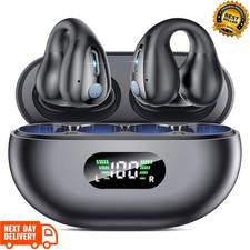 Clip On Wireless Ear phones -  Headset Open Ear Earbuds for iPhone & Android