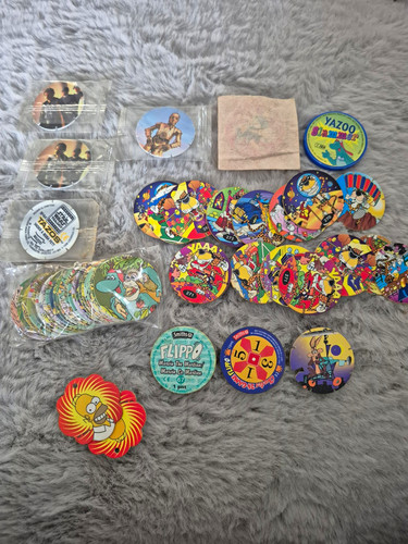 Vintage 1990s pogs - 1990s,
