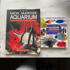 The New Marine Aquarium  / The Marine Aquarium Book x 2 Fish Tank Set Up Guide