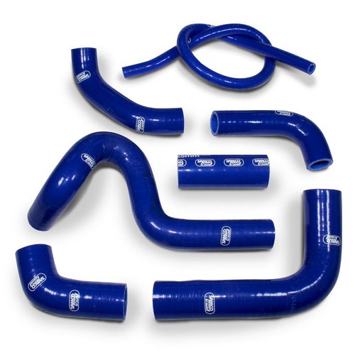 Blue samco silicon rad hoses - blue,