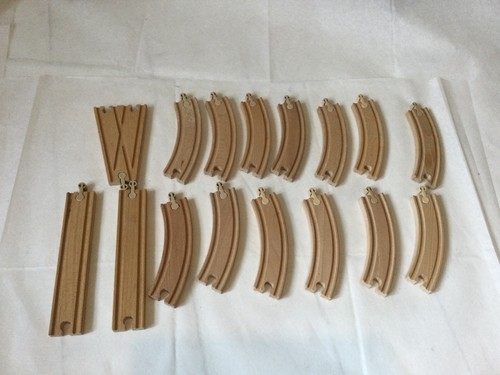 Wooden train track ikea - 16,
