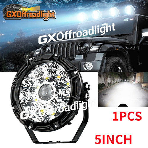 Inch laser led - 5", round