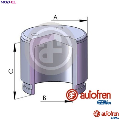Piston brake caliper - brake, d025123