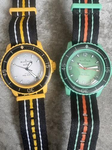 Swatch blancpain scuba - x,