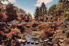 D118668 Japanese Garden. Stepping Stones. Compton Acres. Bournemouth. J. Etches.