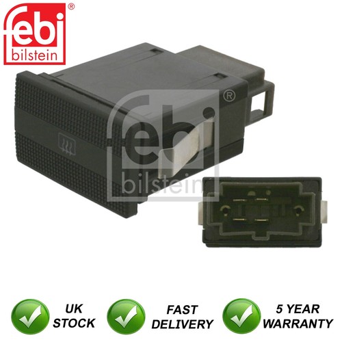 Rear window heater switch - rear, febi