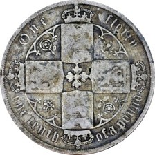 VICTORIA GOTHIC FLORIN CHOICE OF DATE / YEAR