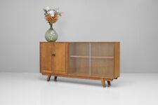 Glazed Oak Bookcase and