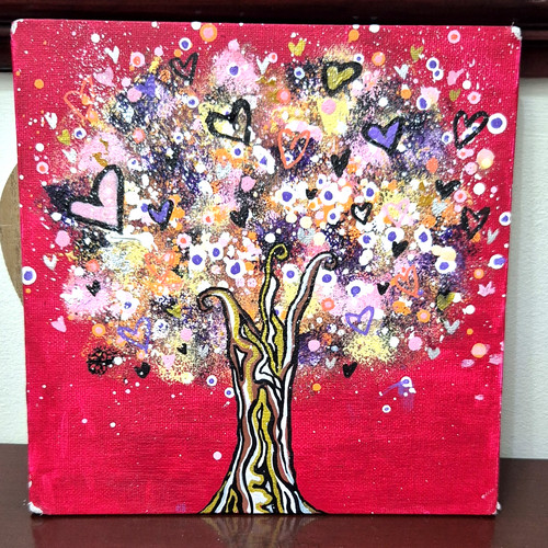 Original acrylic canvas - original,