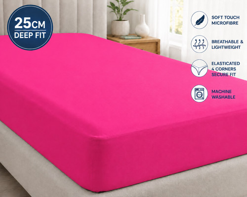 Full fitted bed sheet - fitted, extra