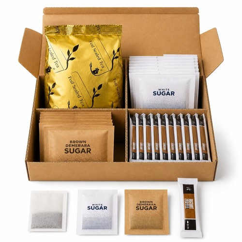 Tea coffee sugar sachets - coffee, 160