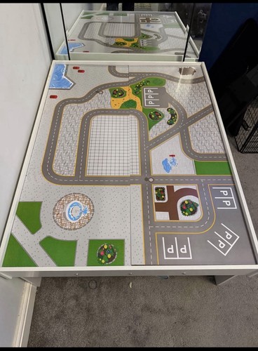 Large train track table - train,