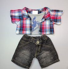 Build A Bear Plaid Shirt with
