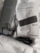 John Lewis Portable Bluetooth