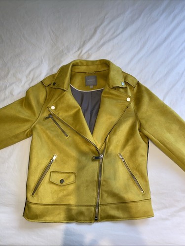 Unused women mustard faux - women’s,
