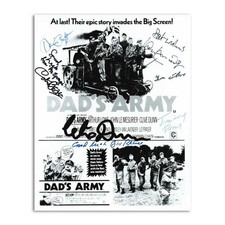 Dad army cast autograph - dad's,