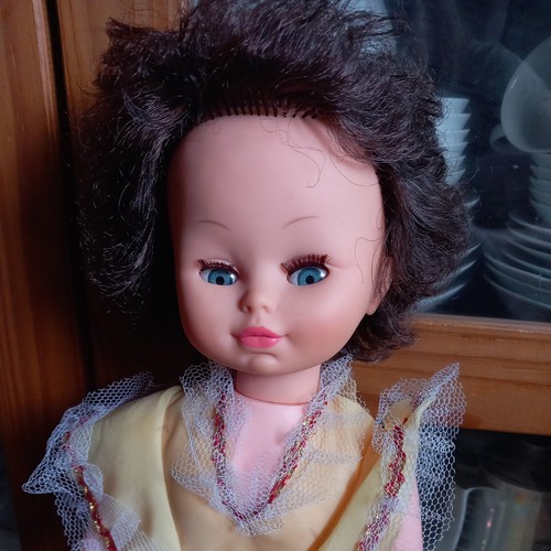 Vintage large italian doll - 22,