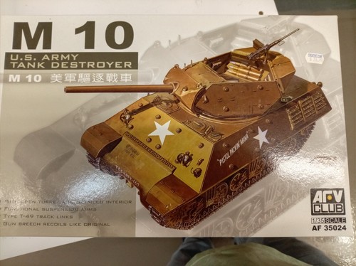 Afv club m10 tank - m10, destroyer