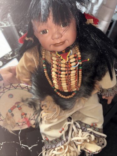 Native american doll - american,