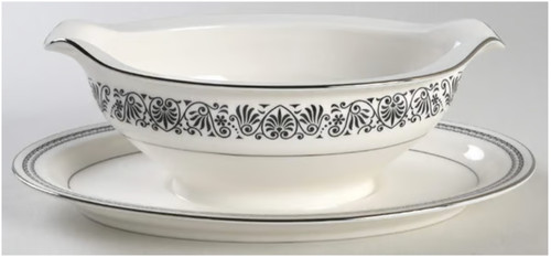 Noritake gravy boat with - gravy,
