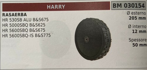 Lawn mower wheel - brumar, harry