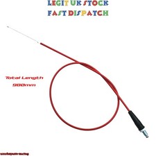 98cm RED PIT DIRT BIKE THROTTLE CABLE 50cc 90cc 110cc 125cc 140cc 160cc PITBIKE