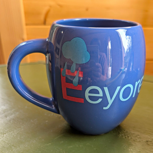 Disney eeyore blue mug - eeyore,