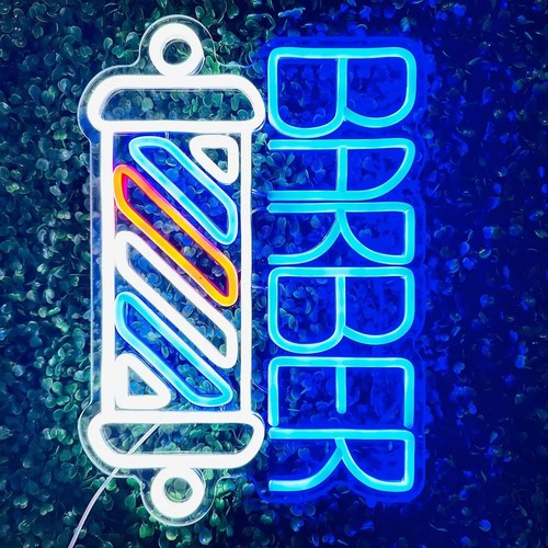Barber shop neon - barber, led