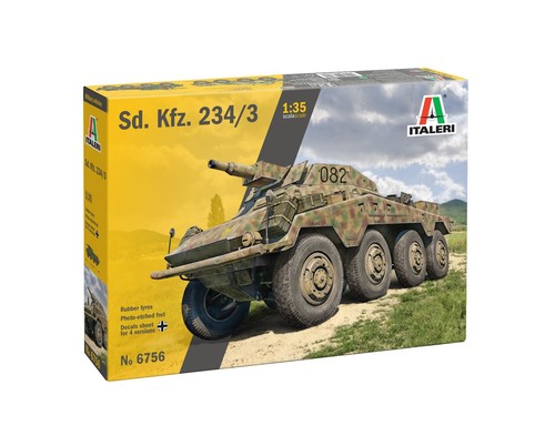 Italeri sd kfz 234 3 - -, sd.kfz