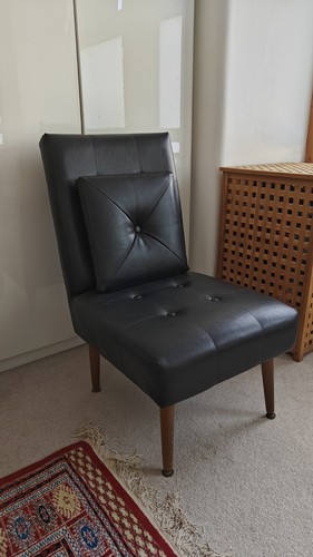 Vintage mid century black - vintage,