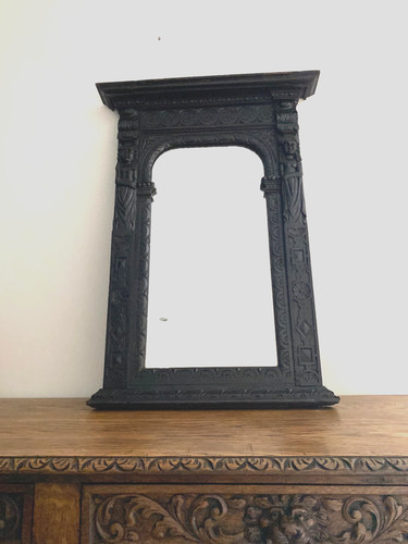 Large antique 19th gothic - c,