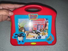 RARE TIMMY TIME TV Toy Sounds Musical Toy Wind Up Moving Picture