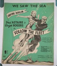  We Saw The Sea. Follow The Fleet Fred Astaire  1936 (F6)