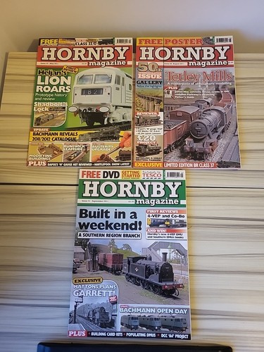 Hornby modelling magazines - 3, x