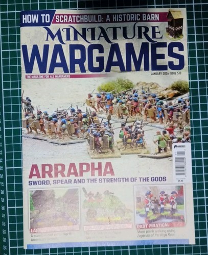 Miniature wargames magazine - wargames,