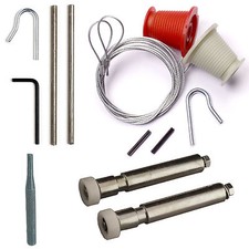HENDERSON Merlin NUT REPAIR KIT Cables & Rollers garage door spares parts Tools