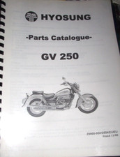HYOSUNG GV250 PARTS CATALOGUE MANUAL