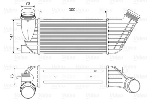 Air cooler turbocharger fits