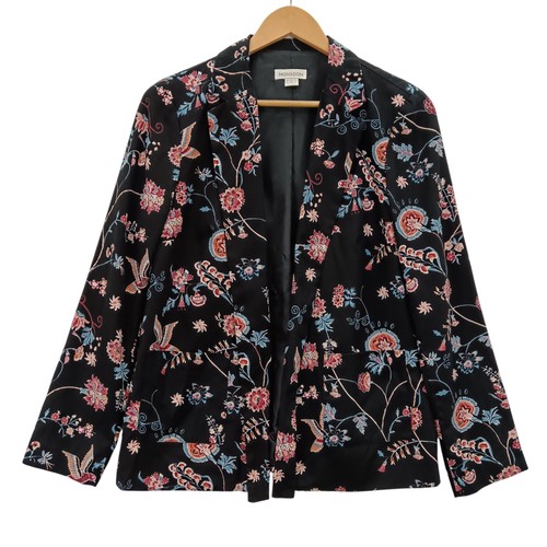 Monsoon blazer uk12 - black, 100%