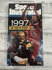 Sports Illustrated 1997 The Year in Sports VHS Pippen Bulls Favre Tiger Woods