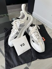 adidas  Y-3 - Shiku Run Core White / Black / Orbit Grey Low Top Sneakers